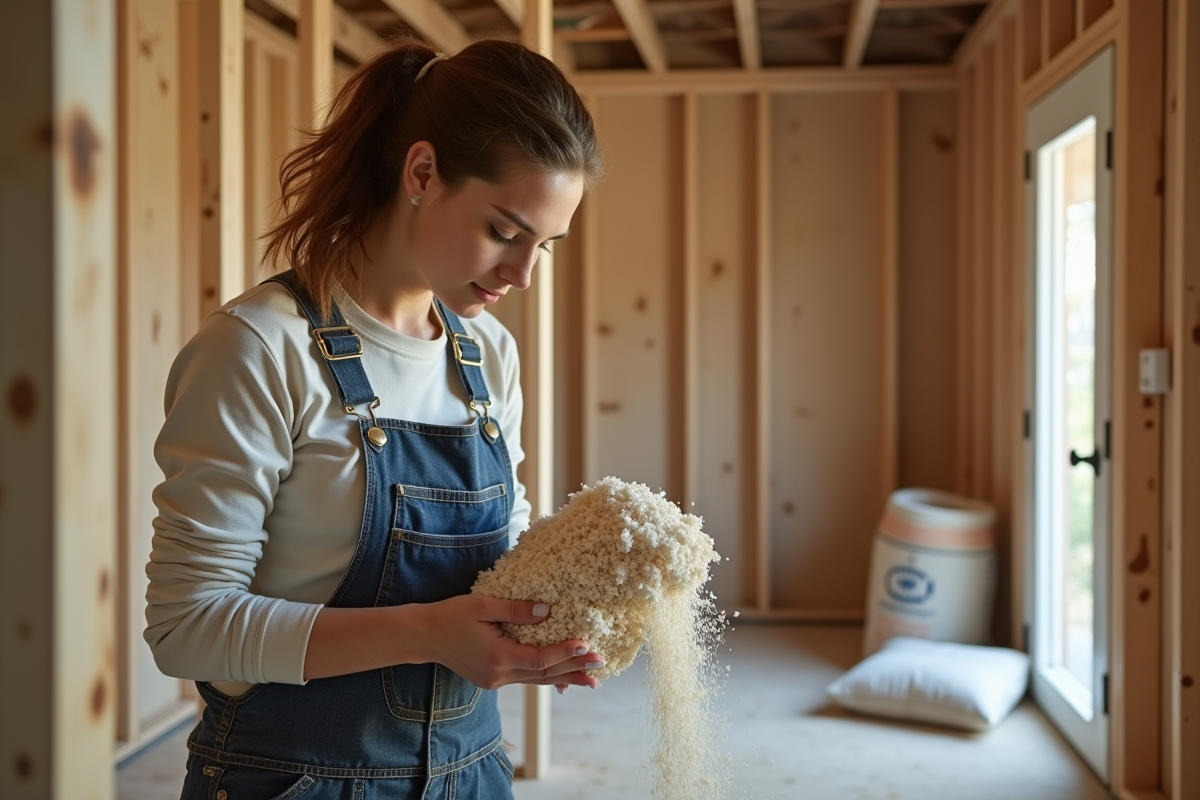 Jeune femme posant de l