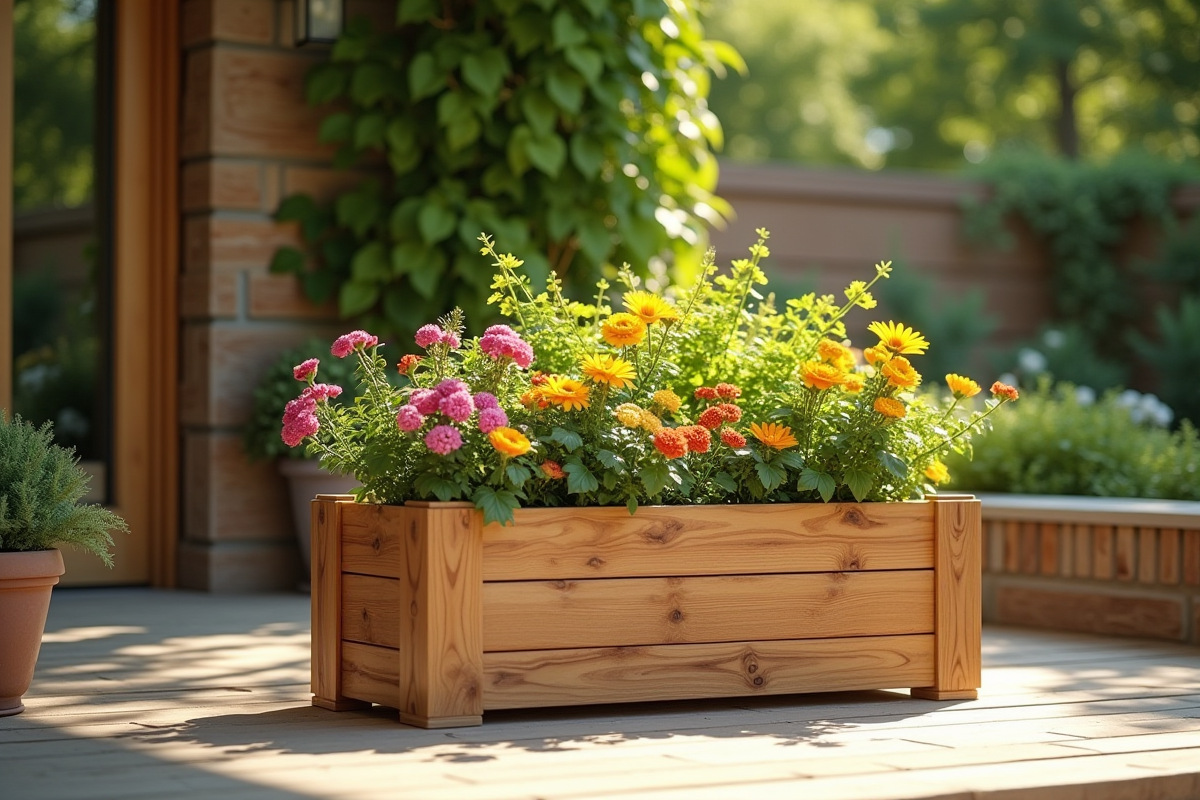 jardinière bois